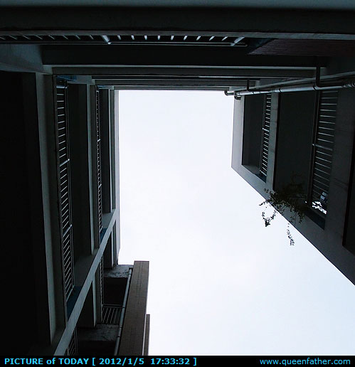 四角的天空